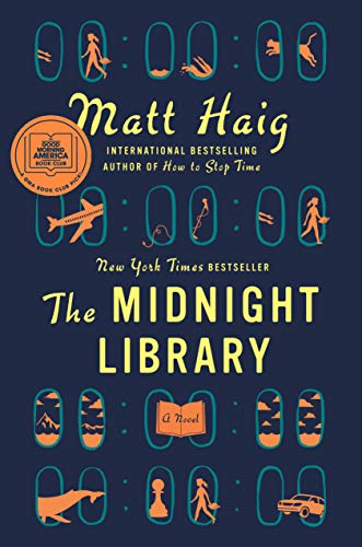 Book cover for THE MIDNIGHT LIBRARY