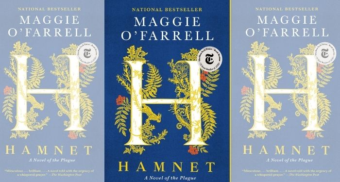 Book cover for Hamnet by Maggie O'Farrell