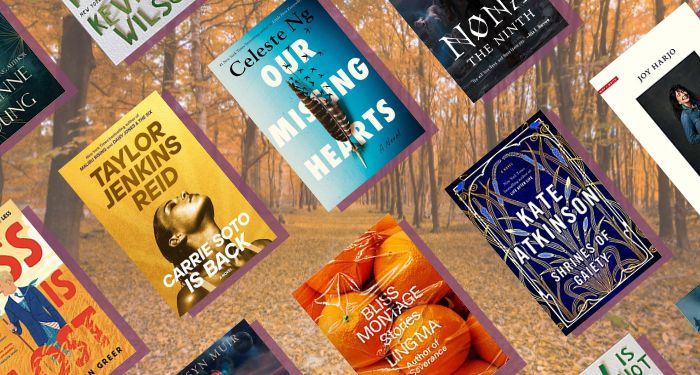 collage of 20 of the best fall books