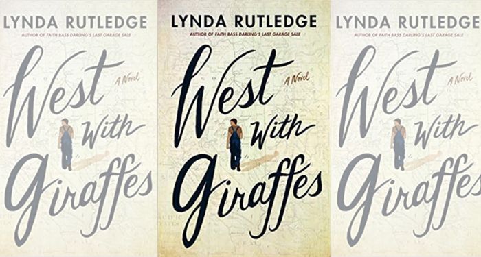 Book cover for West with Giraffes by Lynda Rutledge