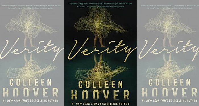Book cover of VERITY by Colleen Hoover