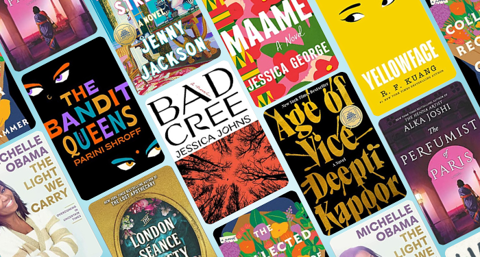 collage of book covers from 20 of the best book club books of 2023